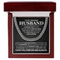 To My Amazing Husband - I Choose You -  Cuban Link Chain Gift Set