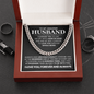 To My Amazing Husband - I Choose You -  Cuban Link Chain Gift Set