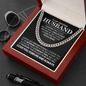 To My Amazing Husband - I Choose You -  Cuban Link Chain Gift Set