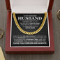 To My Amazing Husband - I Choose You -  Cuban Link Chain Gift Set