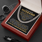 To My Amazing Husband - The Day I Met You - Cuban Link Chain Gift Set