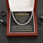To My Amazing Husband - The Day I Met You - Cuban Link Chain Gift Set