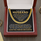 To My Amazing Husband - The Day I Met You - Cuban Link Chain Gift Set