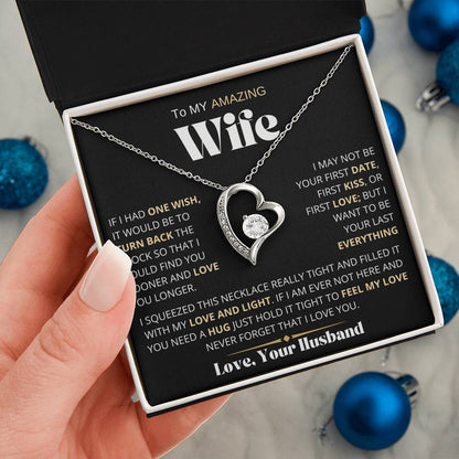 To My Amazing Wife | One Wish | Forever Love Necklace
