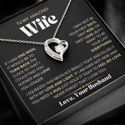 To My Amazing Wife | One Wish | Forever Love Necklace