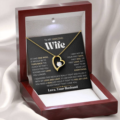 To My Amazing Wife | One Wish | Forever Love Necklace