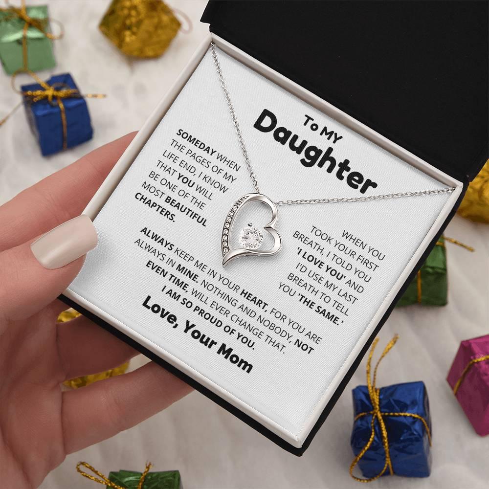 To My Beautiful Daughter - Always Keep me in your Heart - Charming Family Gift