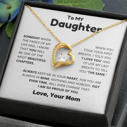 To My Beautiful Daughter - Always Keep me in your Heart - Charming Family Gift