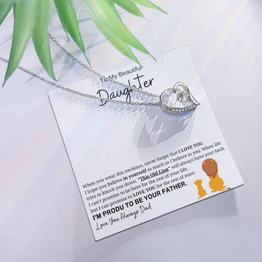 (Almost Sold Out) To My Beautiful Daughter, I'm Proud To Be Your Father - Charming Family Gift