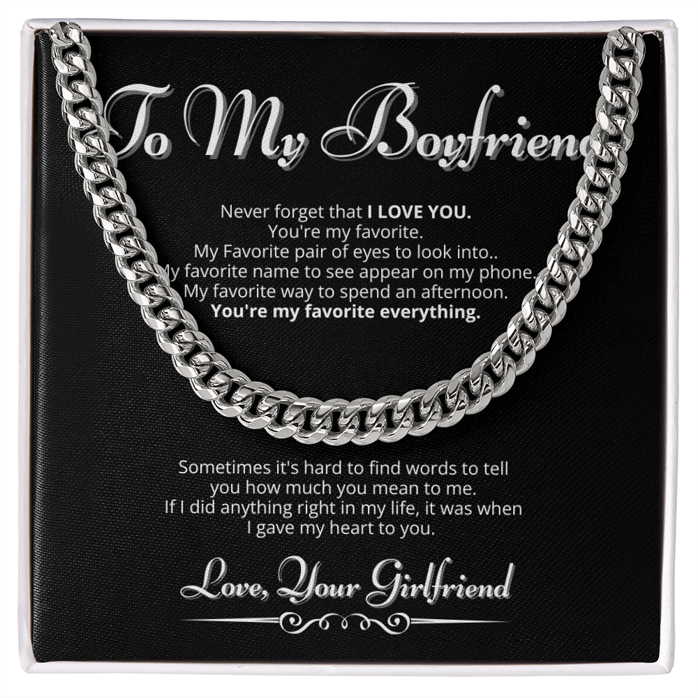 To My Boyfriend | My Favorite Everything