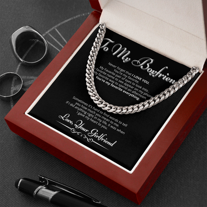 To My Boyfriend | My Favorite Everything