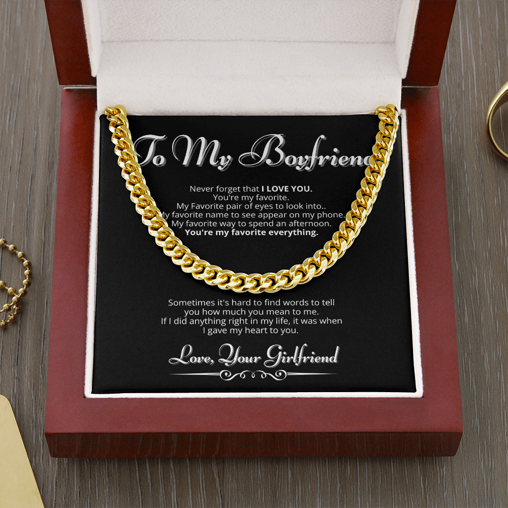 To My Boyfriend | My Favorite Everything