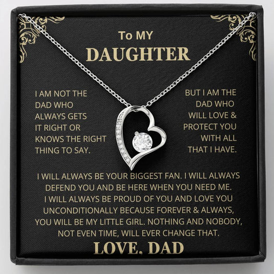 To My Daughter - Love Dad - Beautiful Gift Set - SS559 - CHARMING FAMILY GIFT LLC 