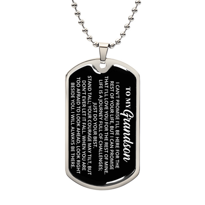 To My Grandson - Love Tag Gift Set