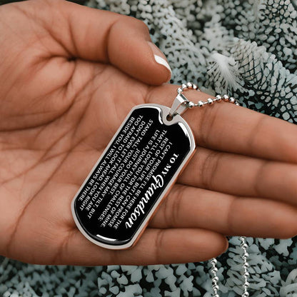 To My Grandson - Love Tag Gift Set