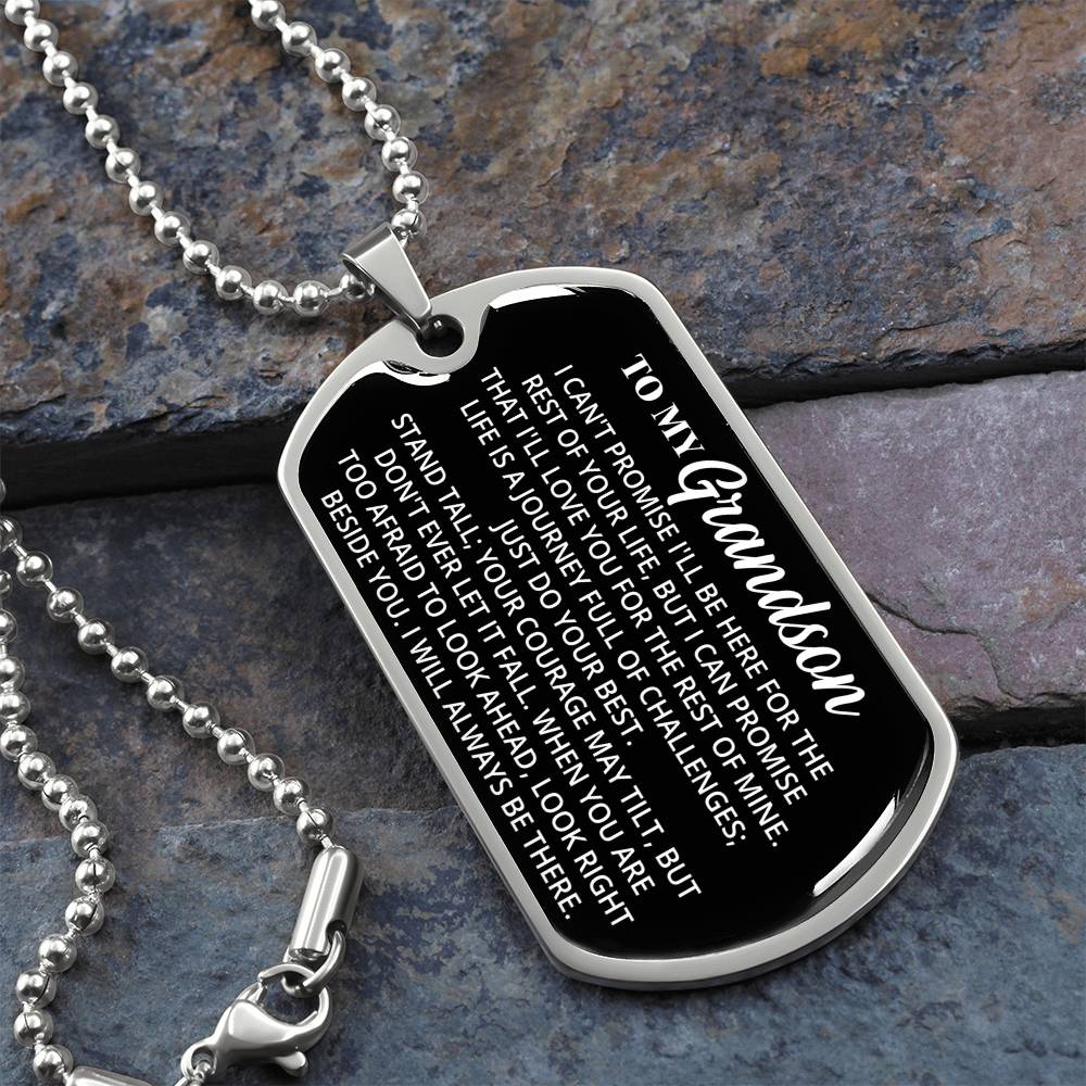 To My Grandson - Love Tag Gift Set