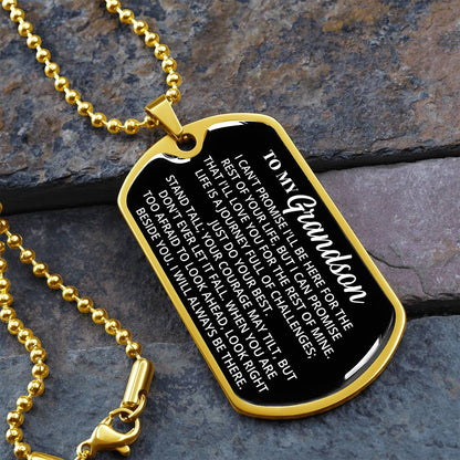 To My Grandson - Love Tag Gift Set