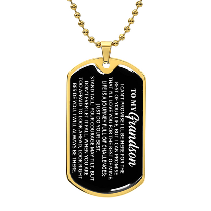 To My Grandson - Love Tag Gift Set