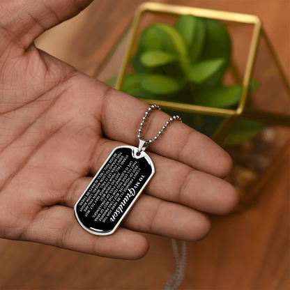 To My Grandson - Love Tag Gift Set