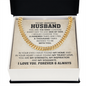 To My Husband - Gift From Wife - Cuban Link Chain