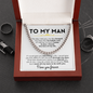 To My Man - Cuban Link Chain Gift Set