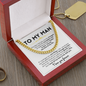 To My Man - Cuban Link Chain Gift Set