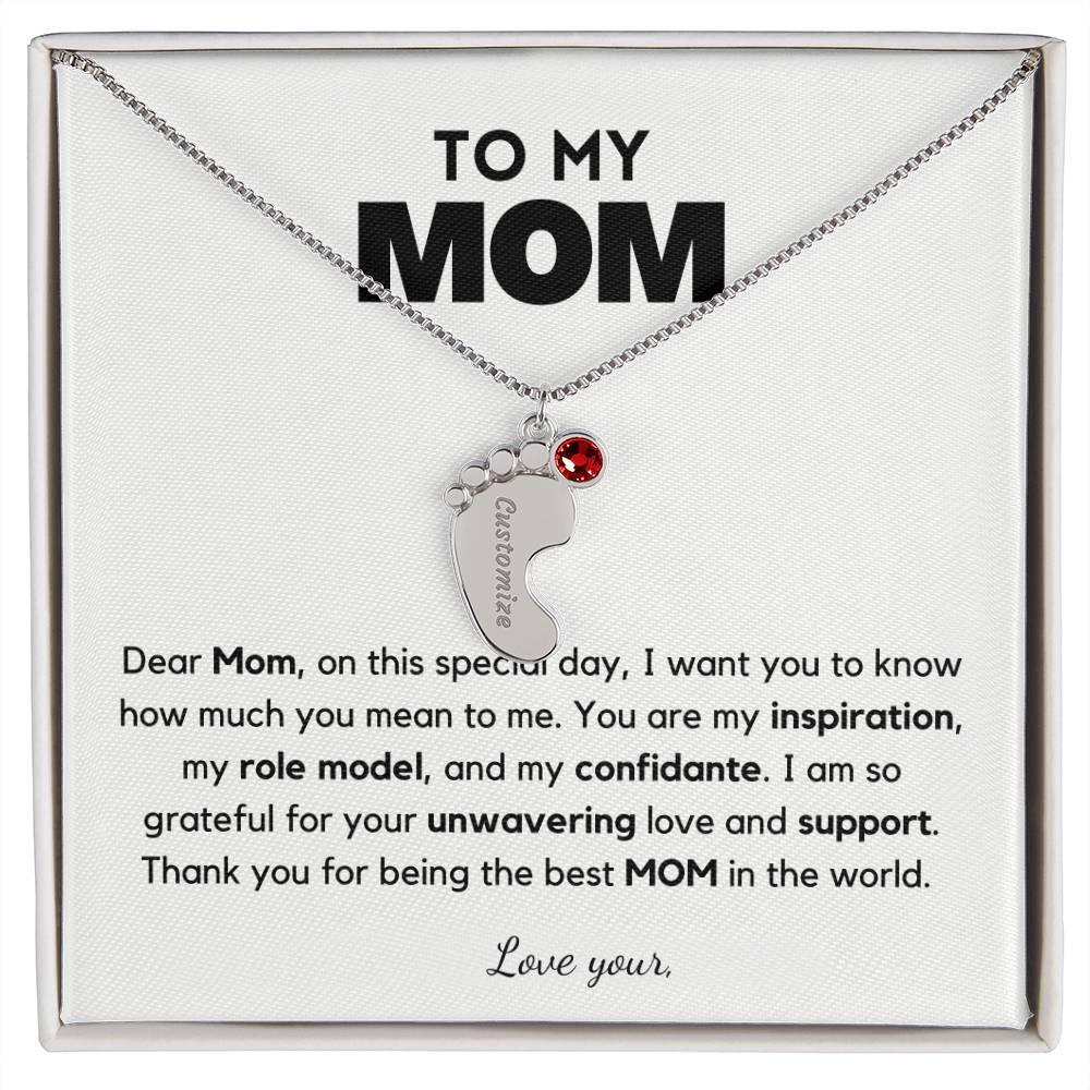 To My Mom - I LOV YOU - Charming Family Gift