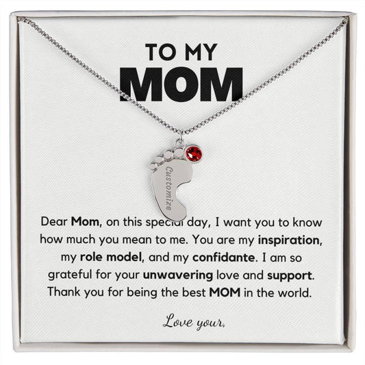 To My Mom - I LOV YOU - Charming Family Gift
