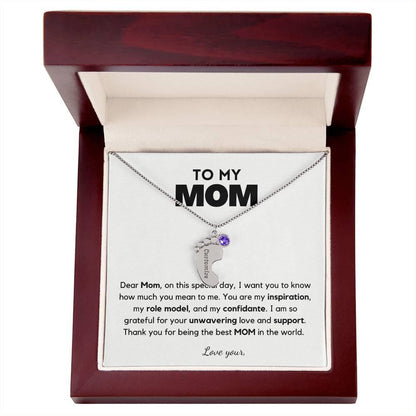 To My Mom - I LOV YOU - Charming Family Gift