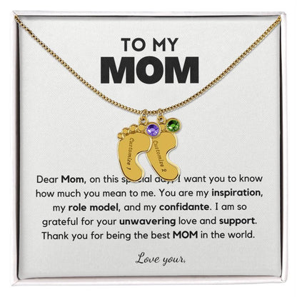 To My Mom - I LOV YOU - Charming Family Gift