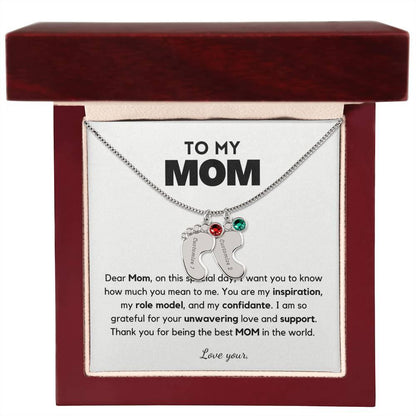 To My Mom - I LOV YOU - Charming Family Gift
