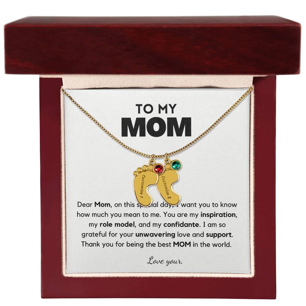 To My Mom - I LOV YOU - Charming Family Gift