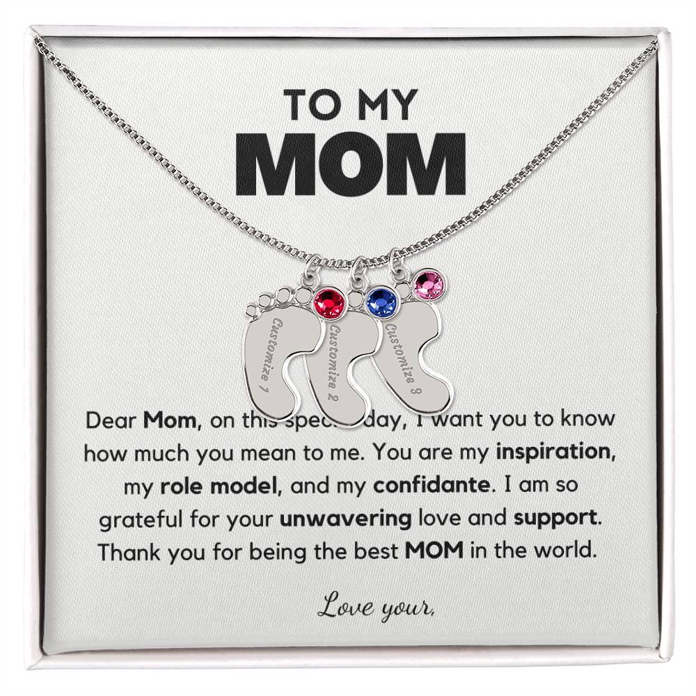To My Mom - I LOV YOU - Charming Family Gift