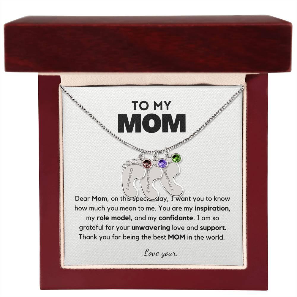 To My Mom - I LOV YOU - Charming Family Gift