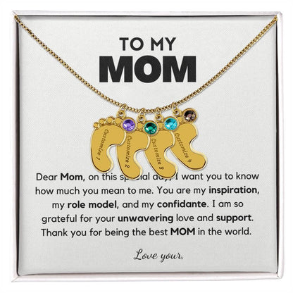 To My Mom - I LOV YOU - Charming Family Gift
