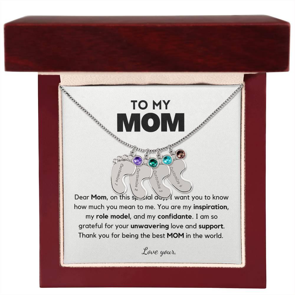To My Mom - I LOV YOU - Charming Family Gift