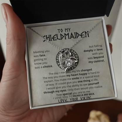 To My Shieldmaiden - Forever Love Necklace Gift Set CFG605