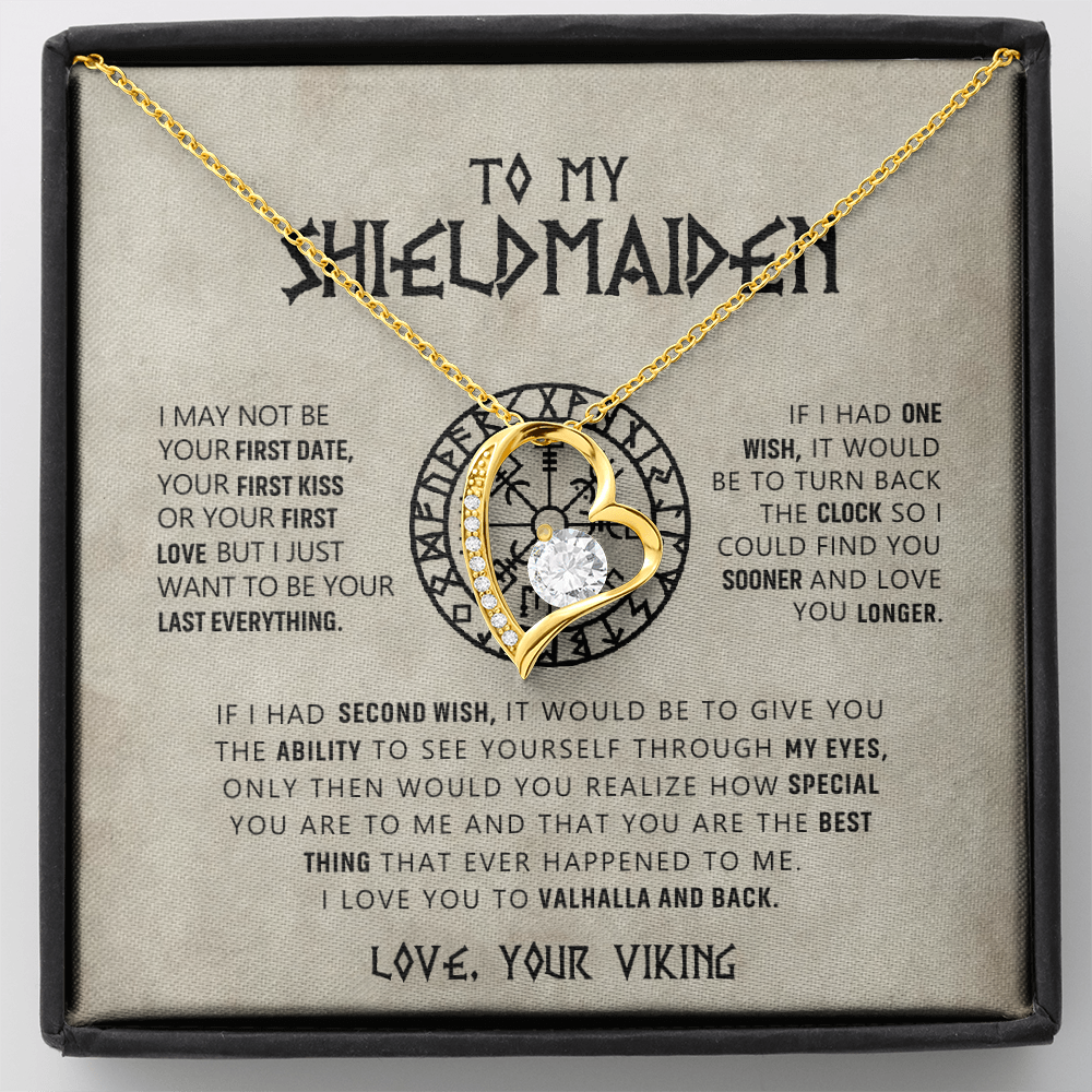 To My Shieldmaiden - I Love You To Valhalla And Back - Forever Love 16