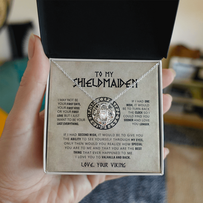 To My Shieldmaiden - I Love You To Valhalla And Back - Love Knot 16
