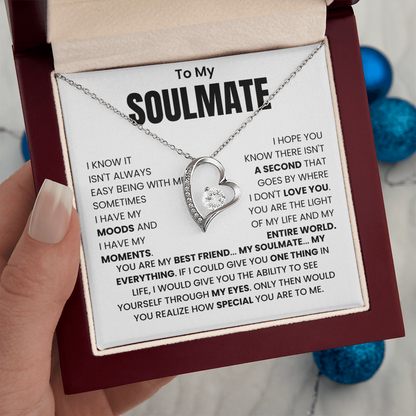 To My Soulmate - Forever Love Necklace Gift Set