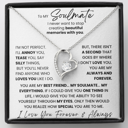 To My Soulmate - Forever Love Necklace Gift Set CFG603