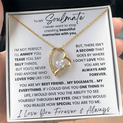 To My Soulmate - Forever Love Necklace Gift Set CFG603