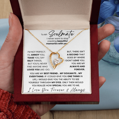 To My Soulmate - Forever Love Necklace Gift Set CFG603