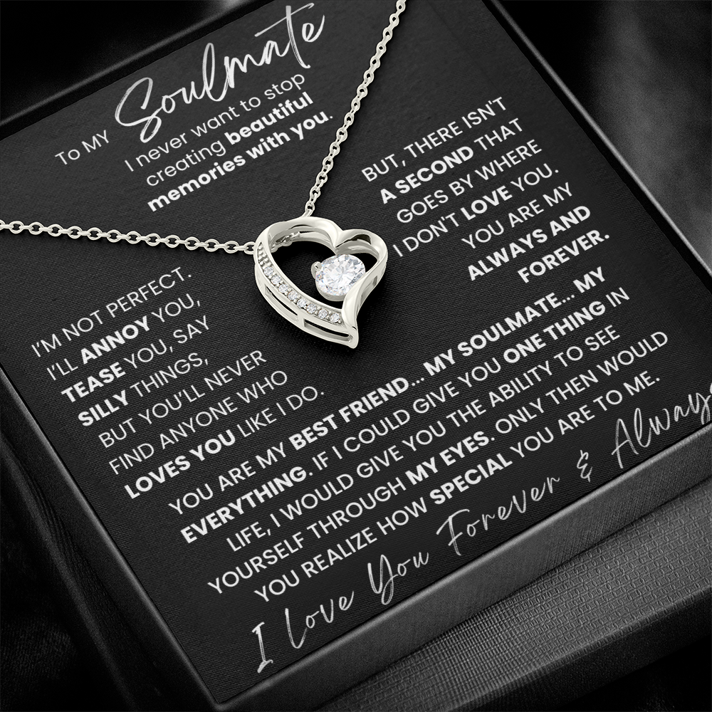 To My Soulmate - Forever Love Necklace Gift Set CFG604
