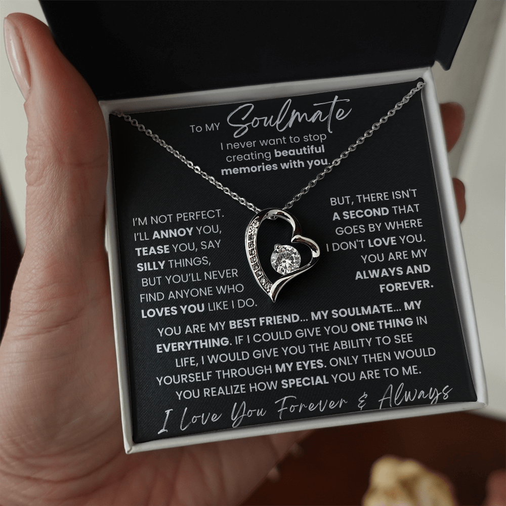 To My Soulmate - Forever Love Necklace Gift Set CFG604