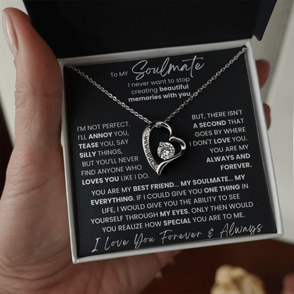 To My Soulmate - Forever Love Necklace Gift Set CFG604