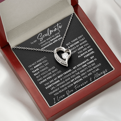 To My Soulmate - Forever Love Necklace Gift Set CFG604
