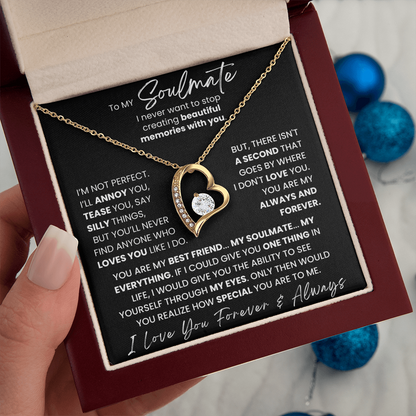 To My Soulmate - Forever Love Necklace Gift Set CFG604