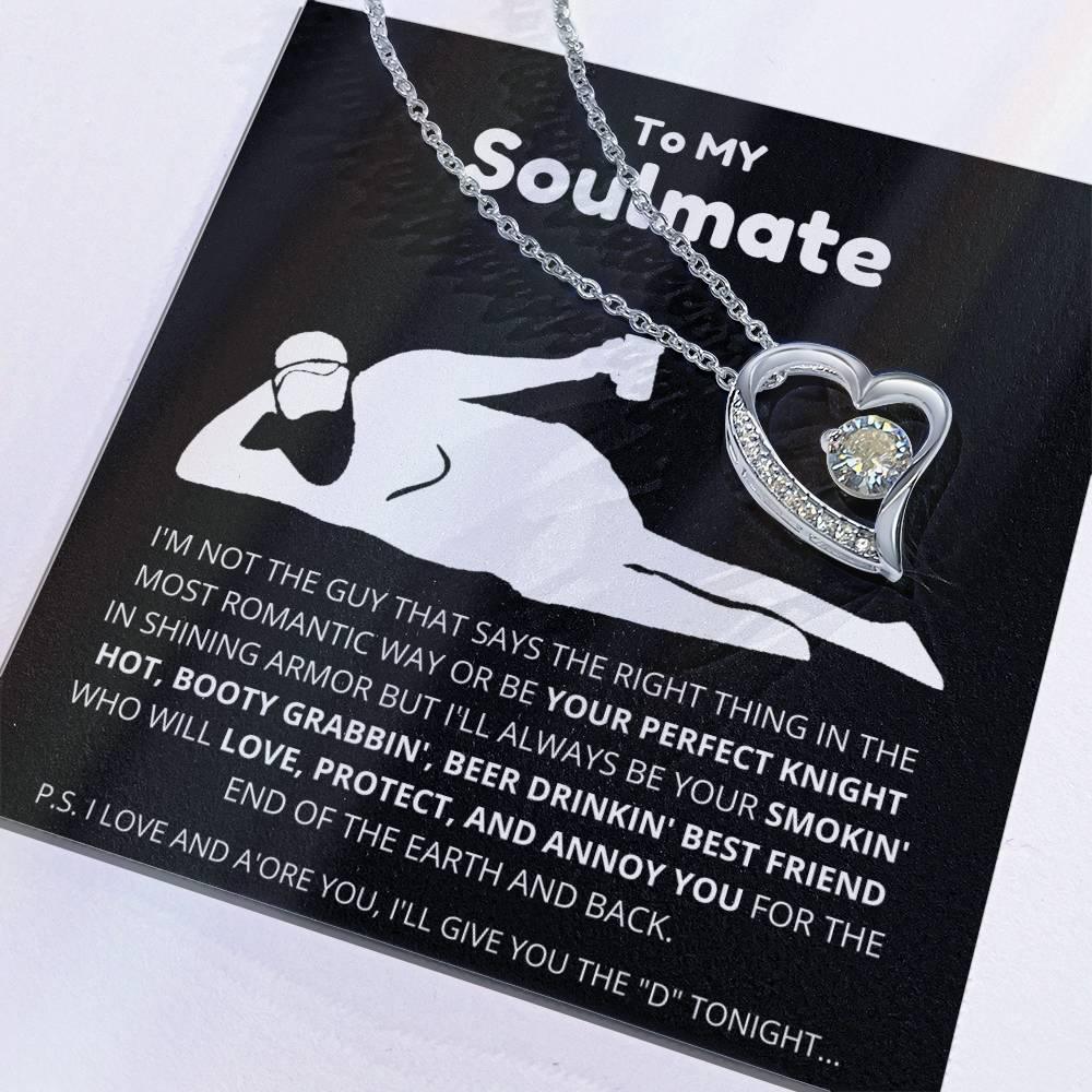 [ALMOST SOLD OUT] To My Soulmate - Premium Forever Love Necklace - Charming Family Gift