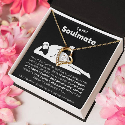 [ALMOST SOLD OUT] To My Soulmate - Premium Forever Love Necklace - Charming Family Gift